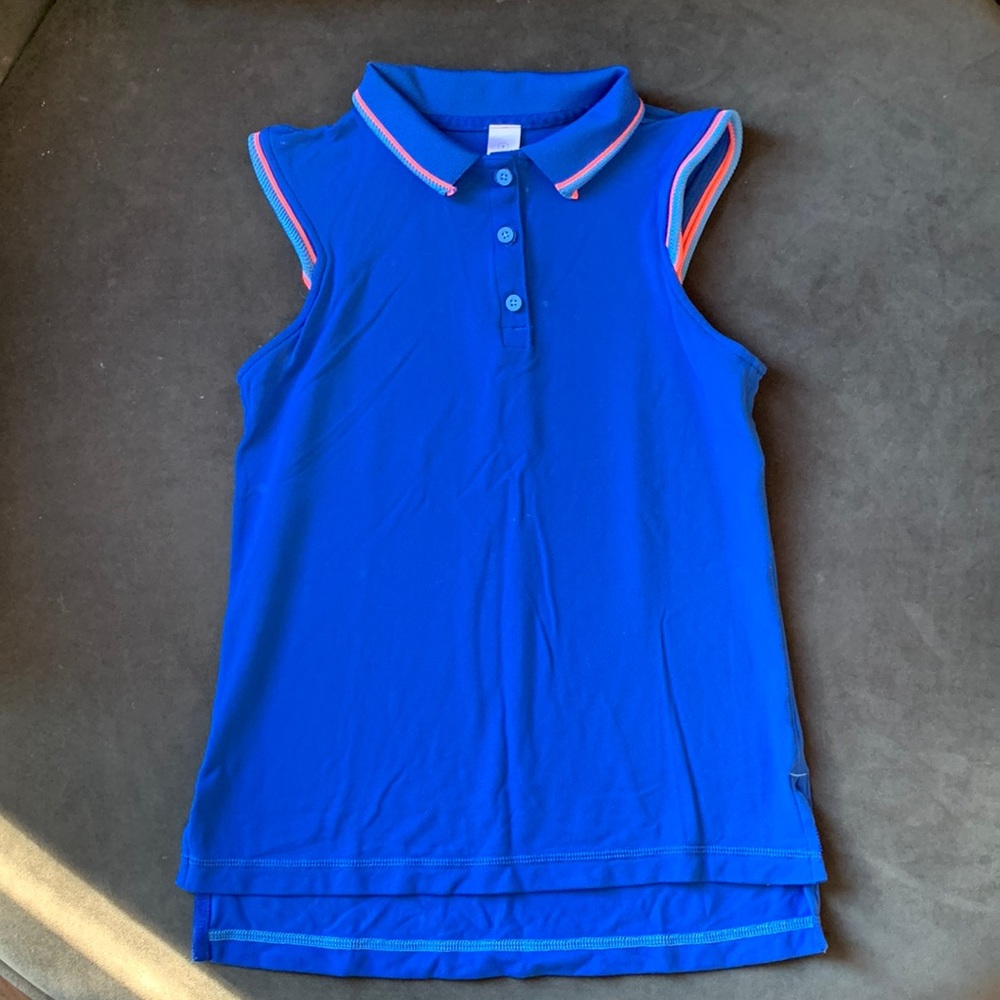 Ivivva Girls Sleeveless Polo Golf Shirt